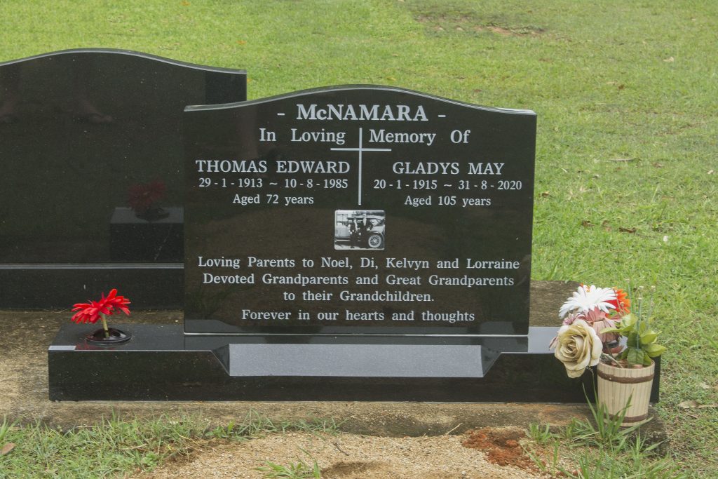 Headstone & Base